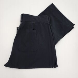 Athleta Chelsea Wide Leg Pant Women's Size 2 Black Lightweight‎ Trouser Pockets